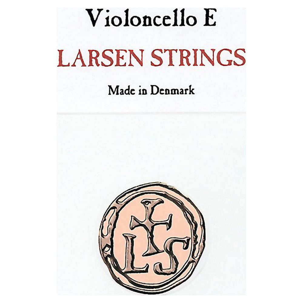 Larsen Strings Original Cello E String 4/4 Size, Medium Aluminum, Ball End