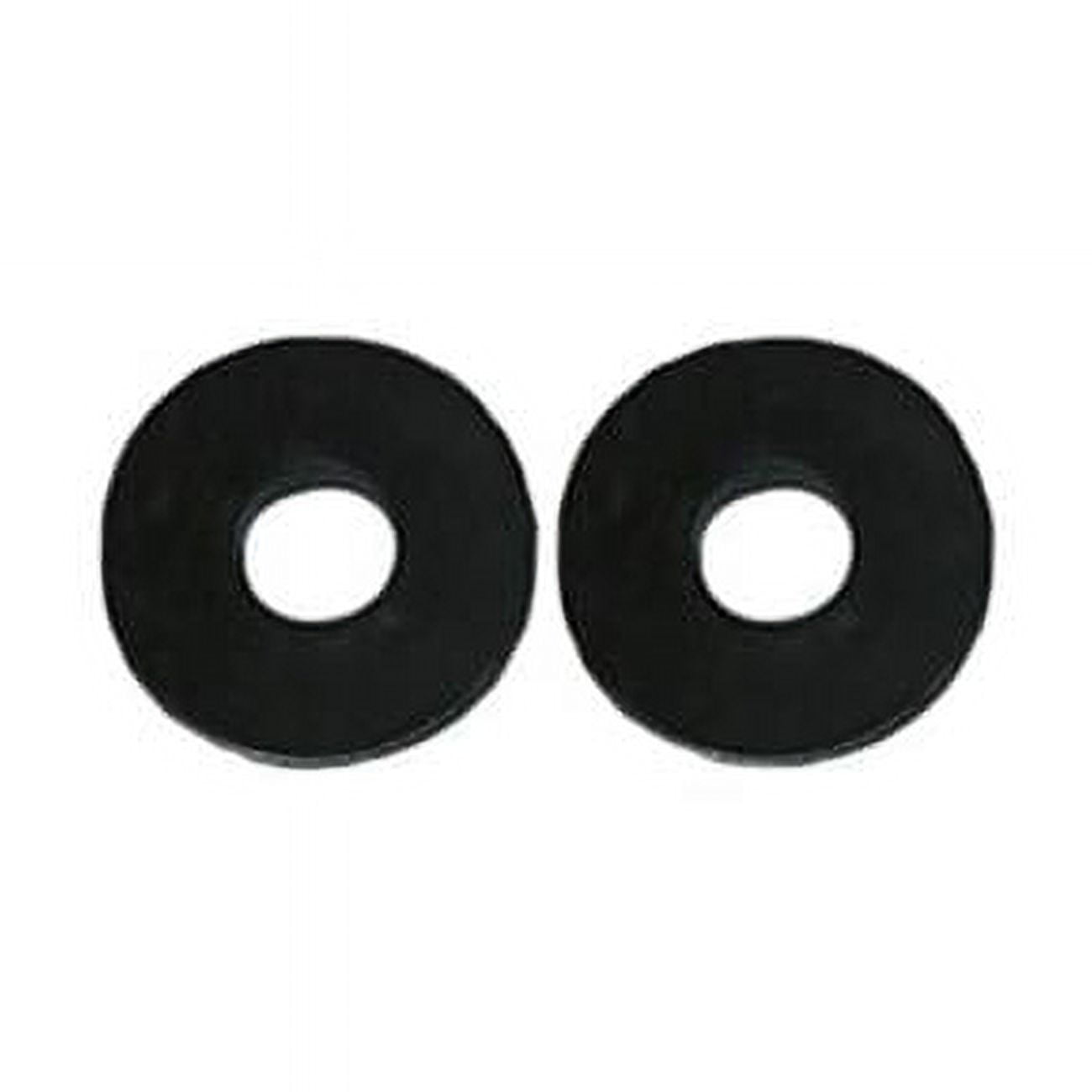 Larsen Supply 113579 0.75 in. OD Black Neoprene Flat Faucet Bibb Washer - Size 0.5 - Pack of 2