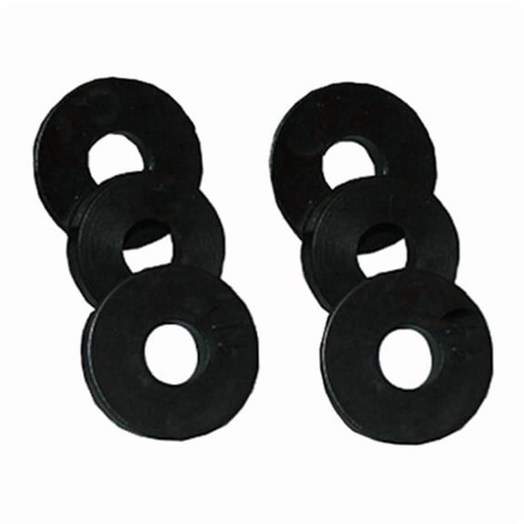 Larsen Supply 02-1101 6 Pack- 00 Neoprene Flat Faucet Washer