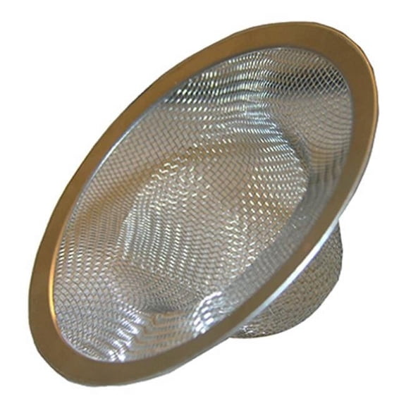 Lasco 4.4 In. Stainless Steel Mesh Kitchen Sink Strainer Cup 03-1380