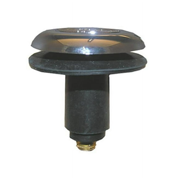 Larsen Supply Tip Toe Tub Stopper 03-4821 - Plastic, Silver - 5/16 x 2 In