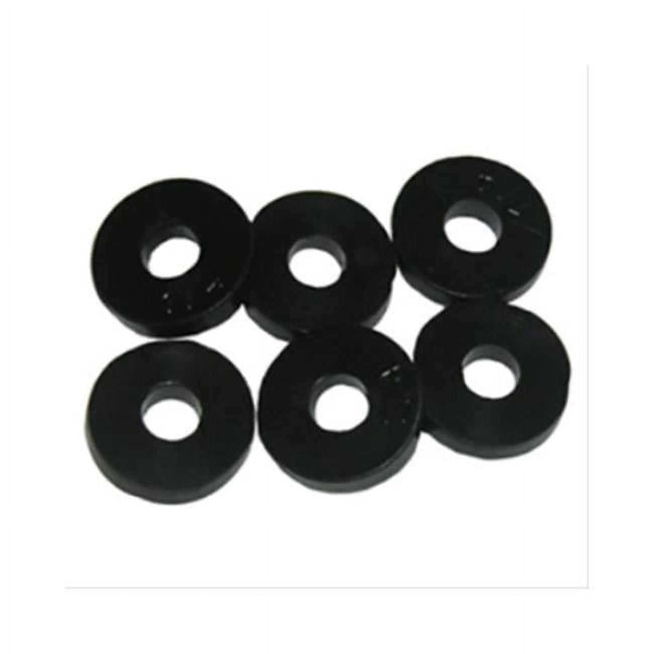 Larsen Supply 113575 0.25 in. Flat Faucet Bibb Washer - Pack of 6