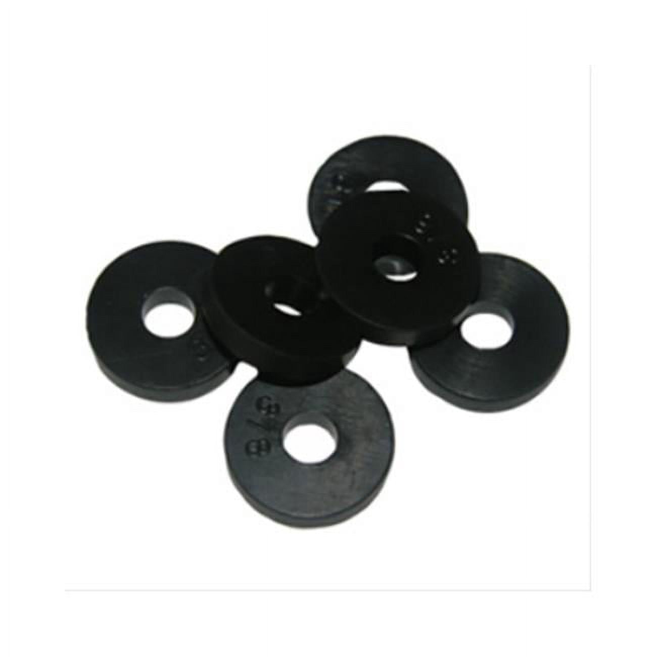 Larsen Supply 113577 0.375 in. Flat Faucet Bibb Washer - 0.625 in. OD - Pack of 6