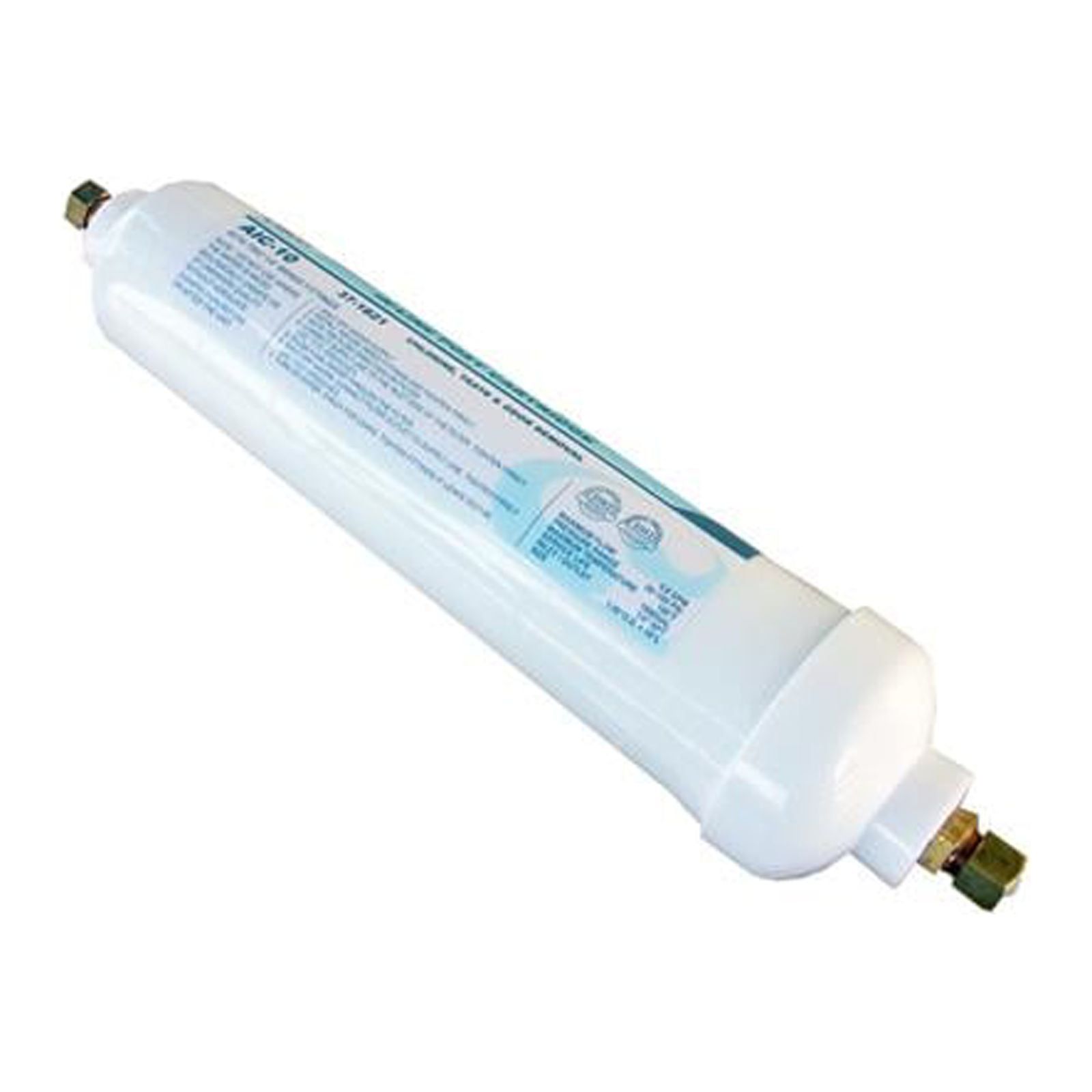 Lasco 37-1821 Inline Carbon Ice Maker Furnace Filter, 1/4 In. OD Compression Fittings, 10 In. - Quantity 1