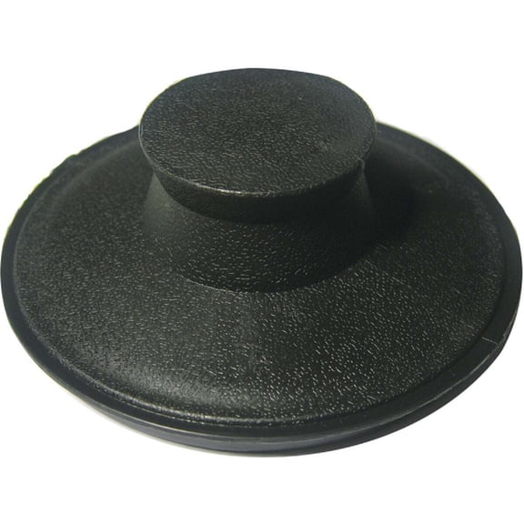 LARSEN SUPPLY CO., INC. Insinkerator Black Plastic Waste Disposal Stopper 39-9013