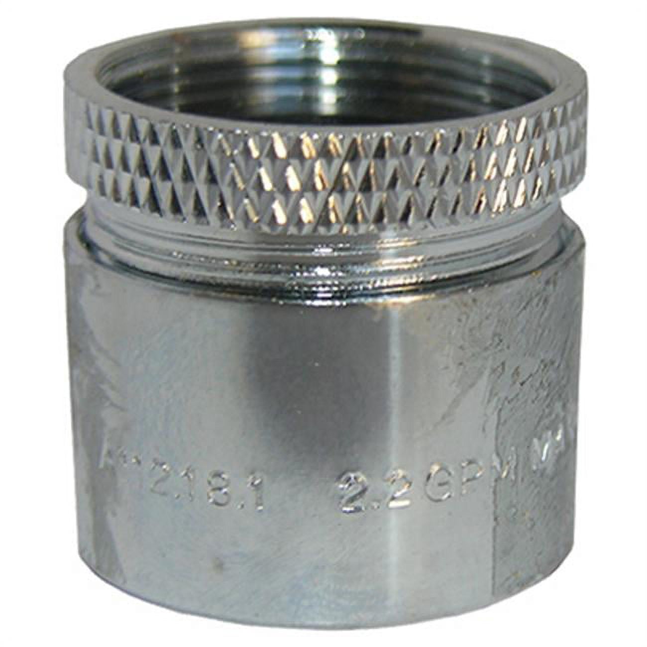Larsen Supply Co., Inc. 09-8047 0.81 Female Thread x 27 Chrome Aerator, 1.2 Gpm