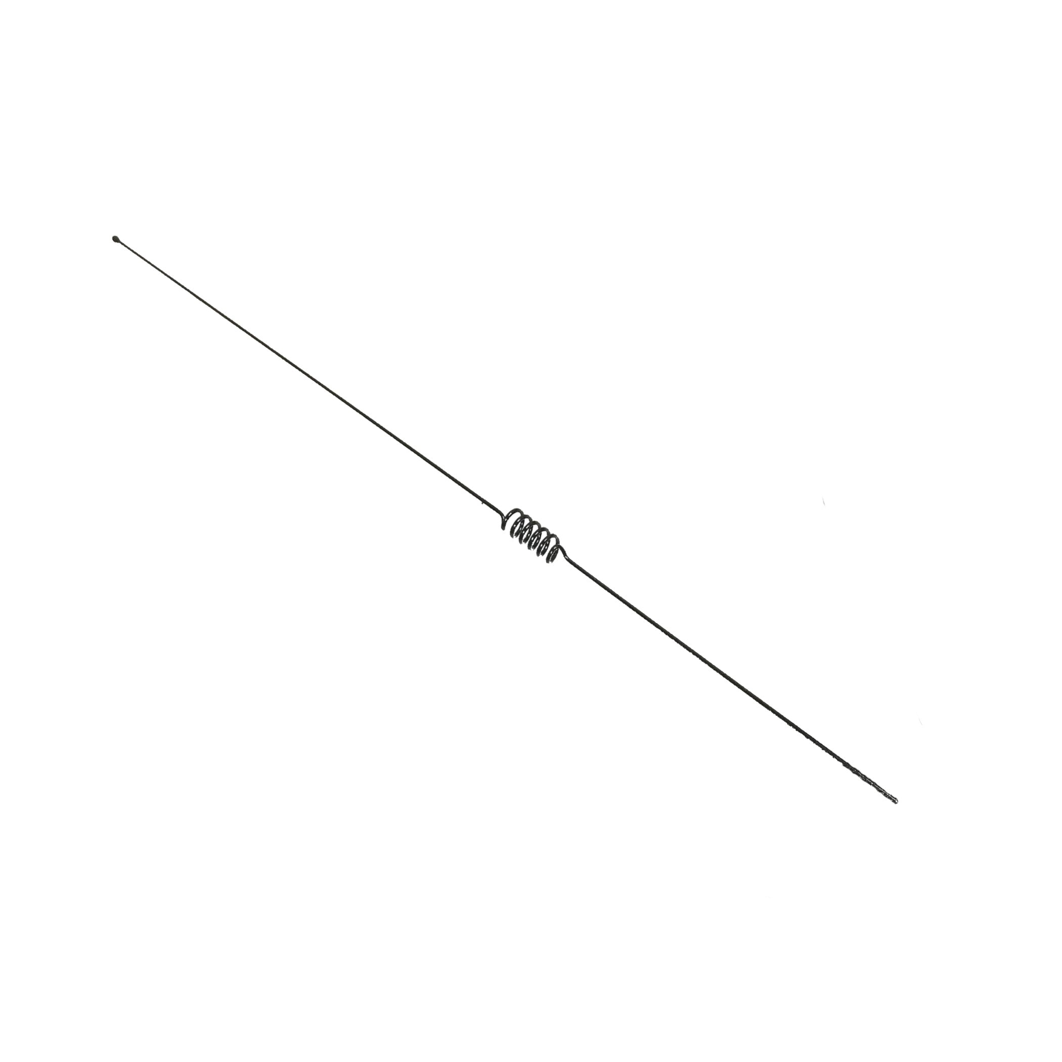 Larsen W144B 440-460MHz Cellular Style Whip Antenna, Black