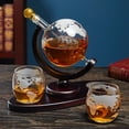 thumbnail image 1 of Larsen Whiskey Decanter Globe and Glassware Set, 1 of 4
