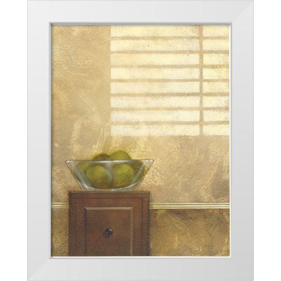 Larson 12x14 White Modern Wood Framed Museum Art Print Titled - Window Light I