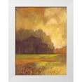 thumbnail image 1 of Larson 19x24 White Modern Wood Framed Museum Art Print Titled - Autumn Forest II, 1 of 4