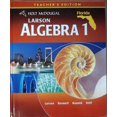 thumbnail image 1 of Pre-Owned Larson Algebra 1 Florida TE (Hardcover) 0547221983 9780547221984, 1 of 1