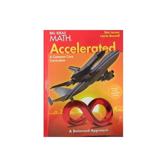 Pre-Owned Larson Big Ideas: Red Accelerated Grade 7, 2017 Hardcover