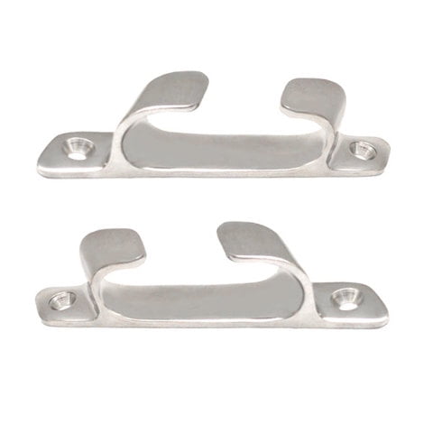 Larson Boat Bow Chock 4203-9779 | Polished 6 Inch Stainless (Set of 2)