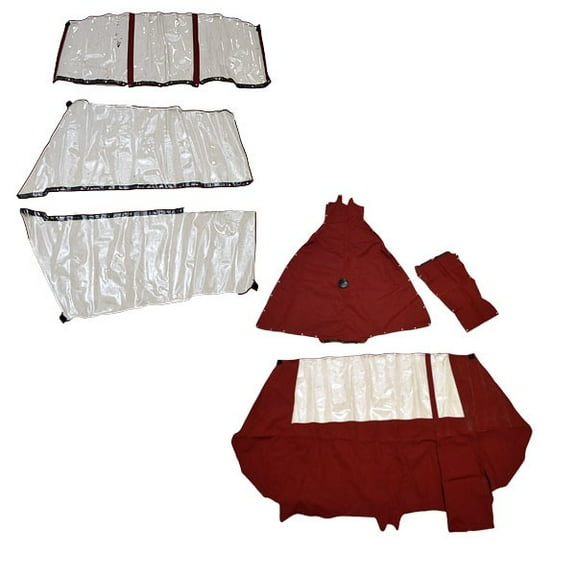 Larson Boat Curtain Kit 0884578D | 208 LXI Ameritex 107410006 (6PC)