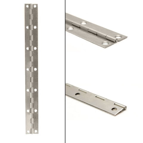 Larson Boat Piano Hinge 4248-9258-HINGE-00 | 12 1/2 Inch Stainless Steel