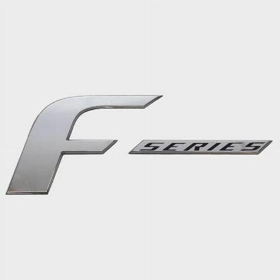 Larson Boat Raised Decal 8154055 | F Series 13 x 5 Inch Silver