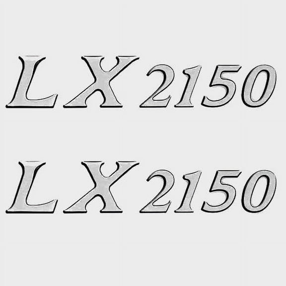 Larson Boat Raised Decals 8624-3397-00 | 7 3/4 Inch LX 2150 (Pair)