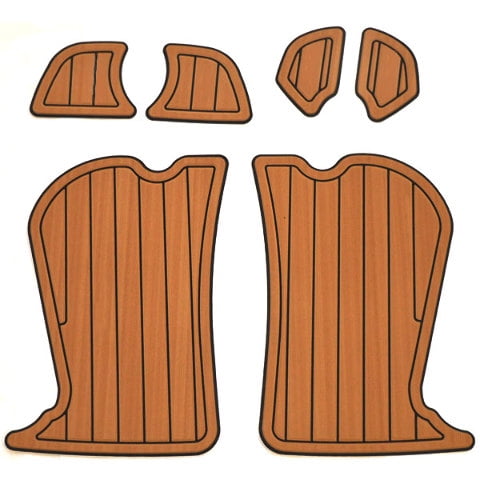 Larson Boat Swim Platform Mats 8175-1213 | LX 180 Mocha (Set of 6)