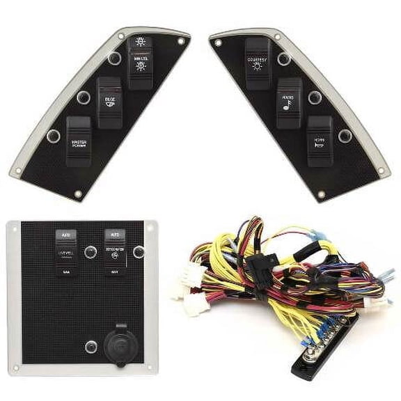 Larson Boat Switch Panels 5766679 | FX 1750 OB Aluminum (4PC)