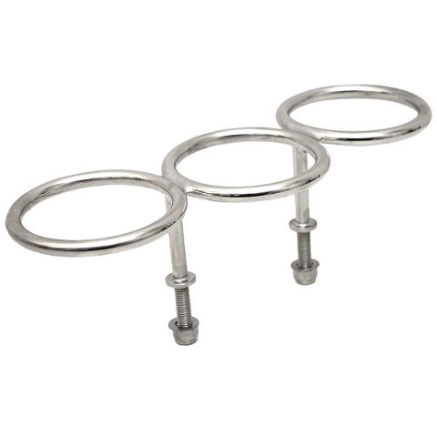 Larson Boat Trio Beverage Holder 4267-0316 | Stainless Steel
