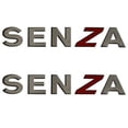 thumbnail image 1 of Larson Boat Vinyl Decals 0572792 | Senza 17 Inch Silver/ Red/ Black (Pair), 1 of 2