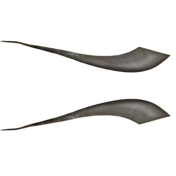 Larson Boats Vent Decals 0573060 | 34 5/8 x 5 5/8 Inch Black and Grey
