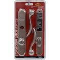 thumbnail image 1 of Larson Brushed Nickel Mortise Hardware Kit With Key And Deadbolt For Retractable Screen Door, 1 of 3
