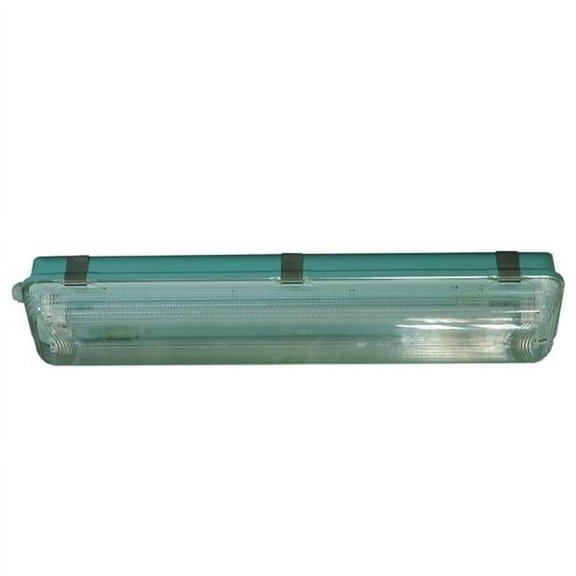 Larson Electronics GVP-24-2L-LED-120-277-45K 120 - 277V AC Vapor Proof LED 2 ft. Light for Outdoor Applications, 4500K