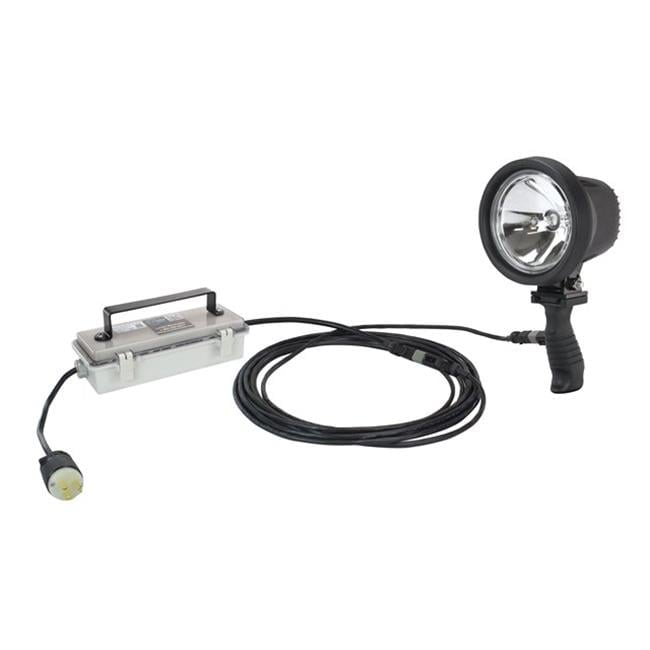 Larson Electronics HUL-18-HID-110V-515 120 - 277V AC 15 Million Candlepower HID Handheld Spotlight with 25 ft. Cord