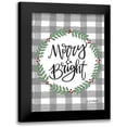 thumbnail image 1 of Larson, Lisa 12x14 Black Modern Framed Museum Art Print Titled - Merry And Bright, 1 of 5