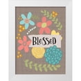 thumbnail image 1 of Larson, Lisa 14x18 White Modern Wood Framed Museum Art Print Titled - Blessed, 1 of 4