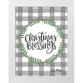 thumbnail image 1 of Larson, Lisa 19x24 White Modern Wood Framed Museum Art Print Titled - Christmas Blessings, 1 of 4