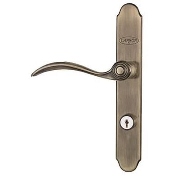 Larson Mfg 20297820 QuickFit Storm Door Handleset, Antique Brass - Quantity 3