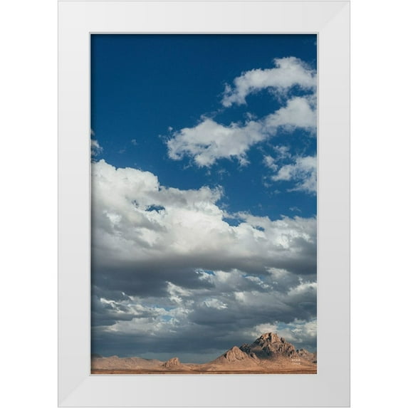 Larson, Nathan 11x14 White Modern Wood Framed Museum Art Print Titled - Long Way to Ride