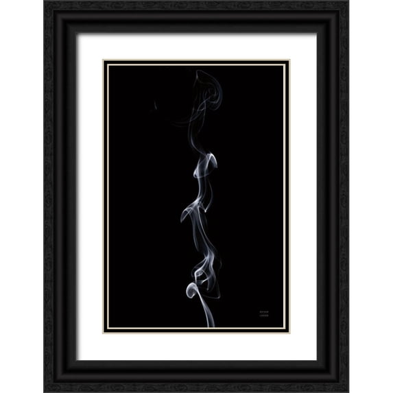 Larson, Nathan 13x18 Black Ornate Wood Framed with Double Matting Museum Art Print Titled - Smoke III