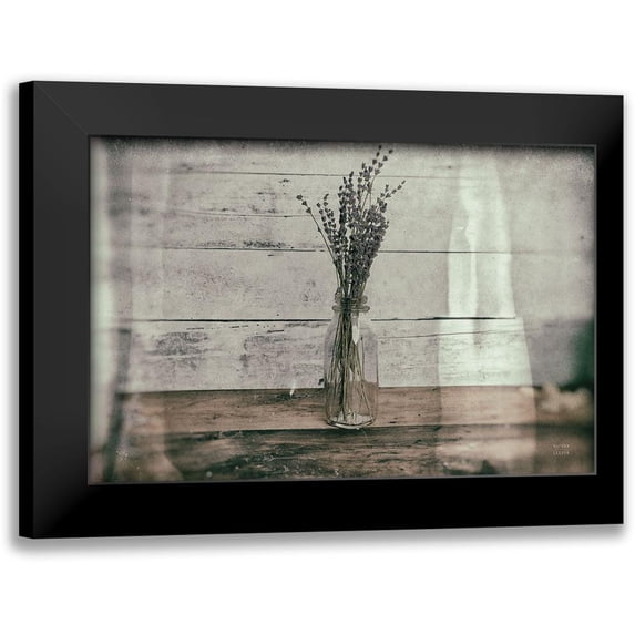 Larson, Nathan 14x11 Black Modern Framed Museum Art Print Titled - Cottage Lavender I