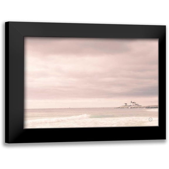 Larson, Nathan 14x11 Black Modern Framed Museum Art Print Titled - Light House