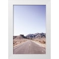 thumbnail image 1 of Larson, Nathan 23x32 White Modern Wood Framed Museum Art Print Titled - Dusty Desert Dreams Road, 1 of 4