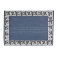 thumbnail image 1 of Larson Outdoor Area Rug, Blue, Ivory, 1 of 7