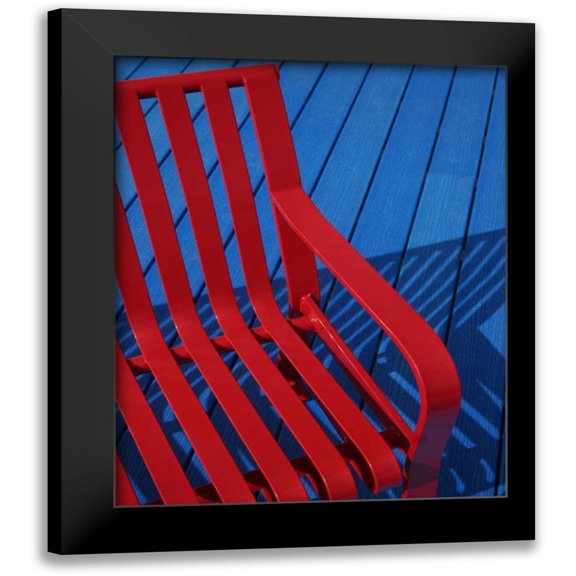 Larson, Scott 12x14 Black Modern Framed Museum Art Print Titled - Beach House VIII