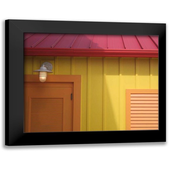 Larson, Scott 14x12 Black Modern Framed Museum Art Print Titled - Beach House III