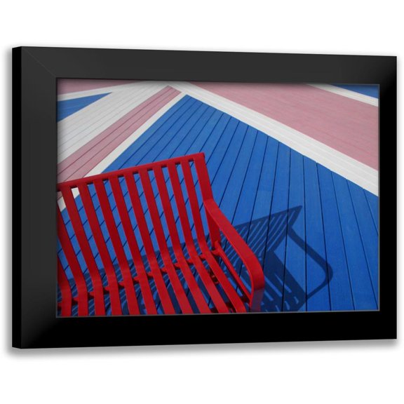 Larson, Scott 14x12 Black Modern Framed Museum Art Print Titled - Beach House VII