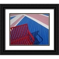 thumbnail image 1 of Larson, Scott 18x15 Black Ornate Wood Framed with Double Matting Museum Art Print Titled - Beach House VII, 1 of 4