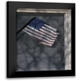 thumbnail image 1 of Larson, Scott 20x24 Black Modern Framed Museum Art Print Titled - Window Flag I, 1 of 5