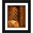 thumbnail image 1 of Larson, Scott 26x32 Black Ornate Wood Framed with Double Matting Museum Art Print Titled - Wine Cellar III, 1 of 4