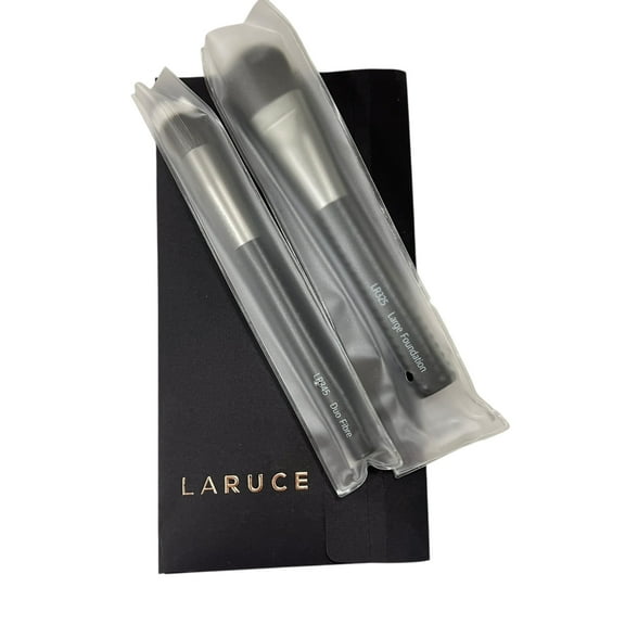 Laruce Large Foundation & Duo Fibre Brush Set