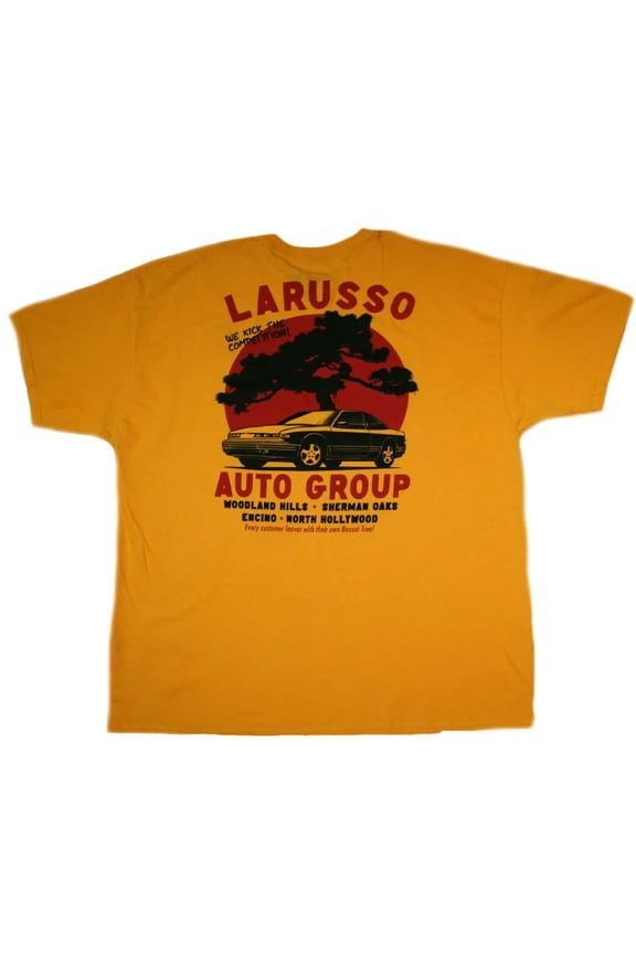 Larusso Auto Group Men's Yellow T-Shirt (4XL)