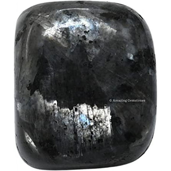 Larvikite Crystal Tumbled Stones Polished Rocks (1 OZ)
