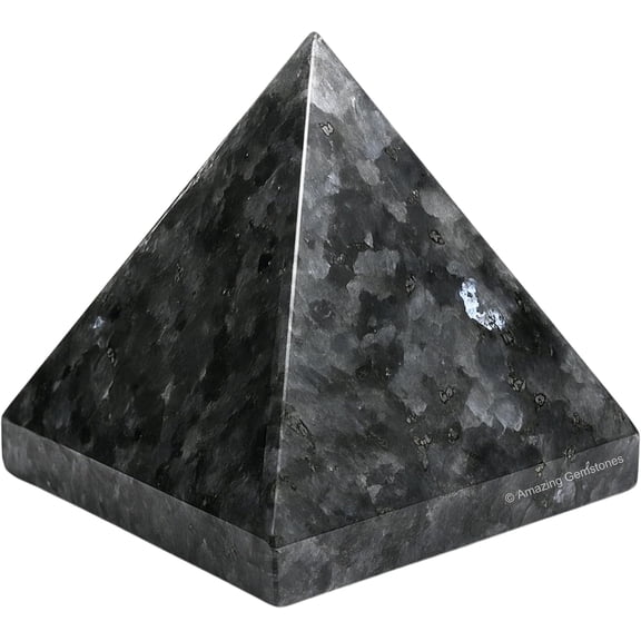Larvikite Pyramid Crystal Healing Stones - 1.5" Inch