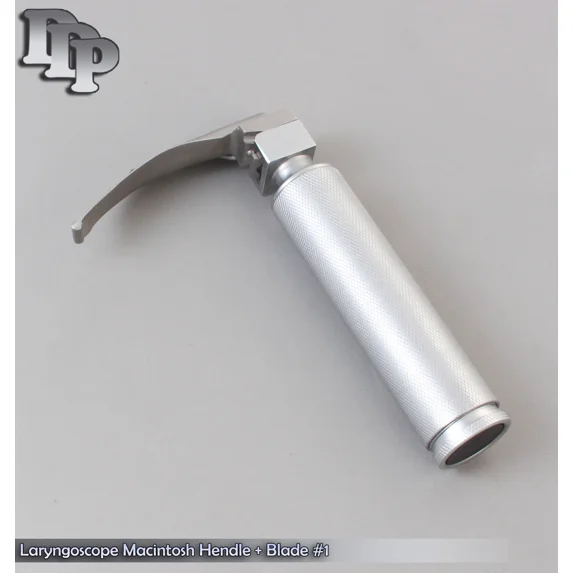Laryngoscope Handle + Macintosh Blade #1 Ent Intubation Anesthesia Set